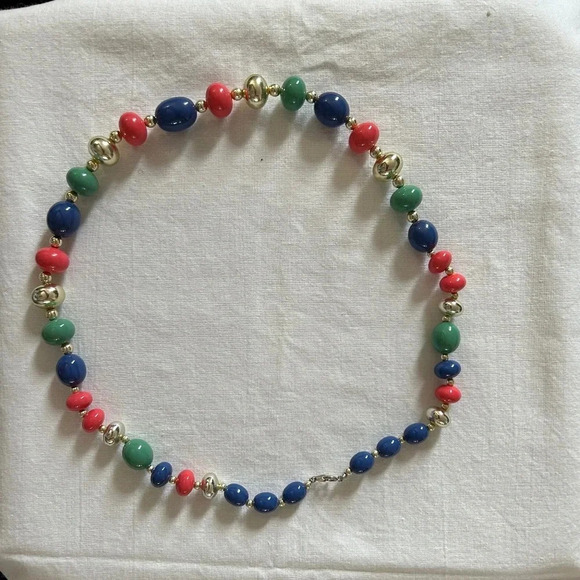 Multi Color Beaded Costume Jewelry - Picture 3 of 3